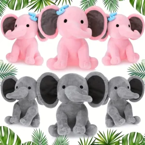 6 Pieces Elephant Stuffed Soft Plush Toys