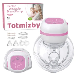 BPA-free Portable Electric Hands Free Wearable Breast Pump