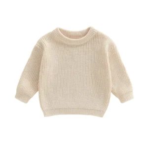 Cozy Kids Crewneck Pullover Sweater
