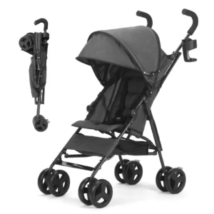 Four-wheel Lightweight Folding Baby Stroller