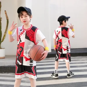 Children's Basketball Jersey Suits Training Uniform