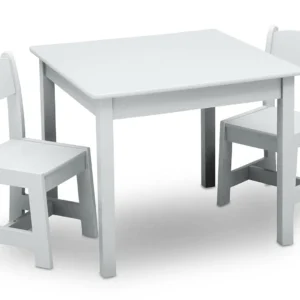 Kids Table and Chair 3 Piece Wood Set