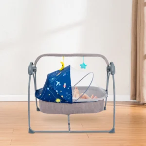 Baby Cradle Swing Remote control Electric for 0-18 Months