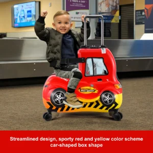 Kids Ride on Suitcase | 24 Inch Ride on Trolley Case